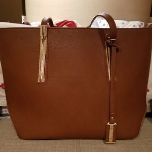 Faux Leather Tote Bag